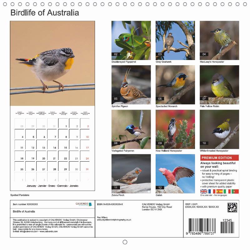2016 calendars for sale ray wilson bird wildllife 2016 calendars for sale ray wilson bird wildllife